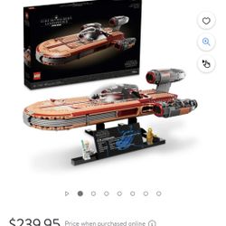 Star Wars Luke Skywalker LandSpeeder LEGOS