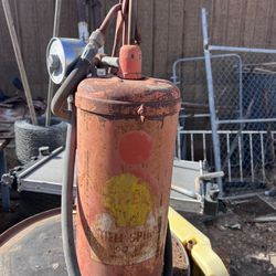 Vintage Shell Gear Oil Pump 
