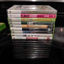 XBOX 360 VIDEO GAME COLLECTION 