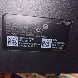 27 Inch Dell Computer Screen
