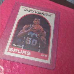 1989 Hoops David Robinson Rookie Card Game
