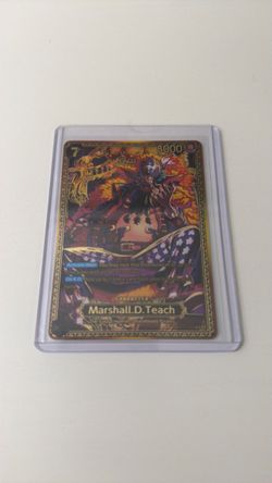 One Piece TCG - Marshall D. Teach OP17 Gold SP