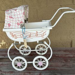 Old Baby Doll Carriage Stroller 