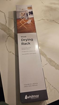 Wood drying rack