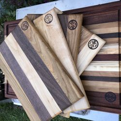 Cutting Boards Hand Made Hard Woods