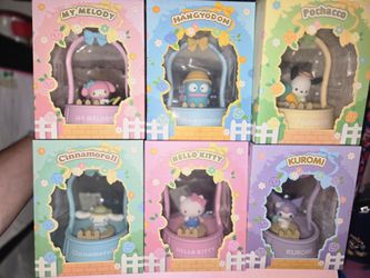 Cultivation Series Blind Box Sanrio Afternoon Garden Series Diy Planting Ornament