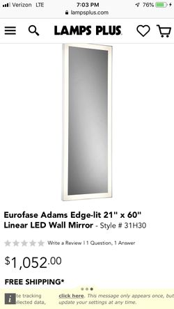 LED mirror