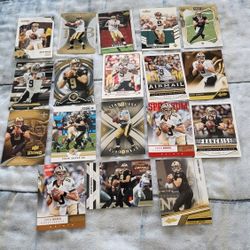 Drew Brees (SAINTS) FOOTBALL CARDS 