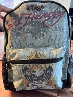 Ed Hardy Denim Backpack (NWT)