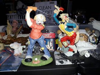 Vintage clowns collectibles