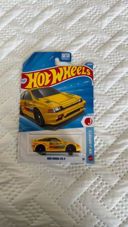 Hot Wheels 1985 Honda CR-X – HW J-Imports 4/10 – #89/250 – Yellow