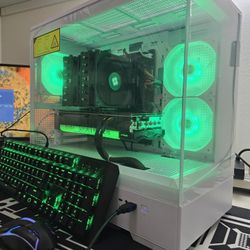 Gaming pc desktop computer intel i5-12400, rtx 3070, 32 gb ram, nvme bundle