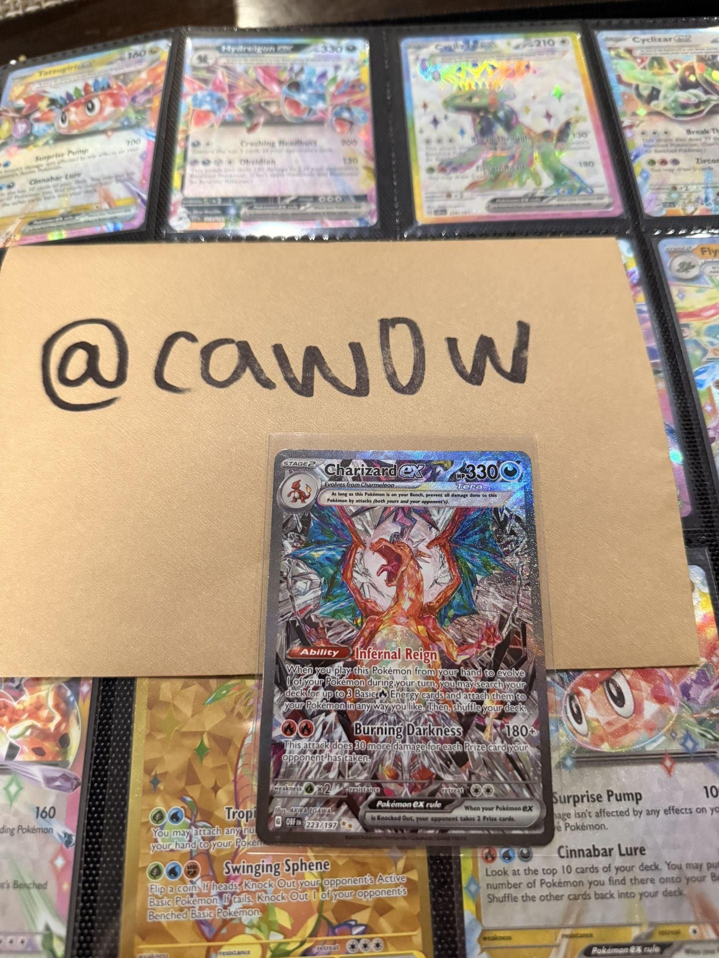 Charizard ex - 223/197 - SV03: Obsidian Flames (OBF)