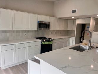 cabinets  and countertop installation