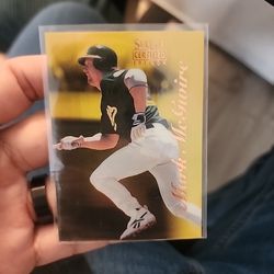 Mark Mcgwire Select Certified Edition #20 Mirror Gold