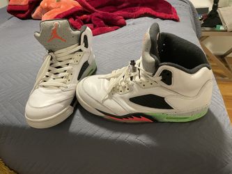 Air Jordan 5 Retro Poison Green Size 10