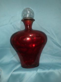 Vintage Decorative / functional vase  Perfume Bottle Look 13x9 inches , Pick up near design District