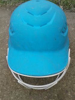 Worth Softball Helmet with face guard
