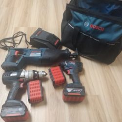  18V  Bosch  Drill Impact Combo