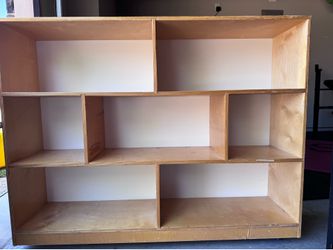 Wooden Storage Shelf