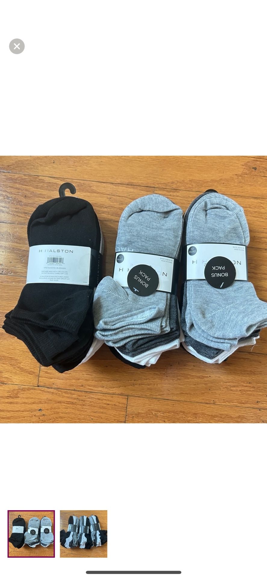 NWT H Hslston women low cut socks 30 pairs