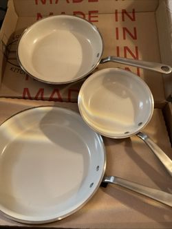 MadeIn Ceramiclad 3 Piece Italian Cookware 