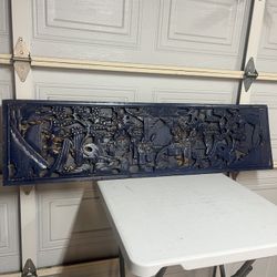 Cool Antique Vintage Asian Art Piece 