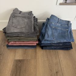 Men’s pants, Old navy lot. Slim fit 38x30