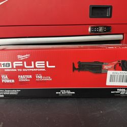 MILWAUKEE M18 FUEL 18V Lithium-Ion Brushless Cordless Super SAWZALL Orbital Reciprocating Saw (Tool-Only)