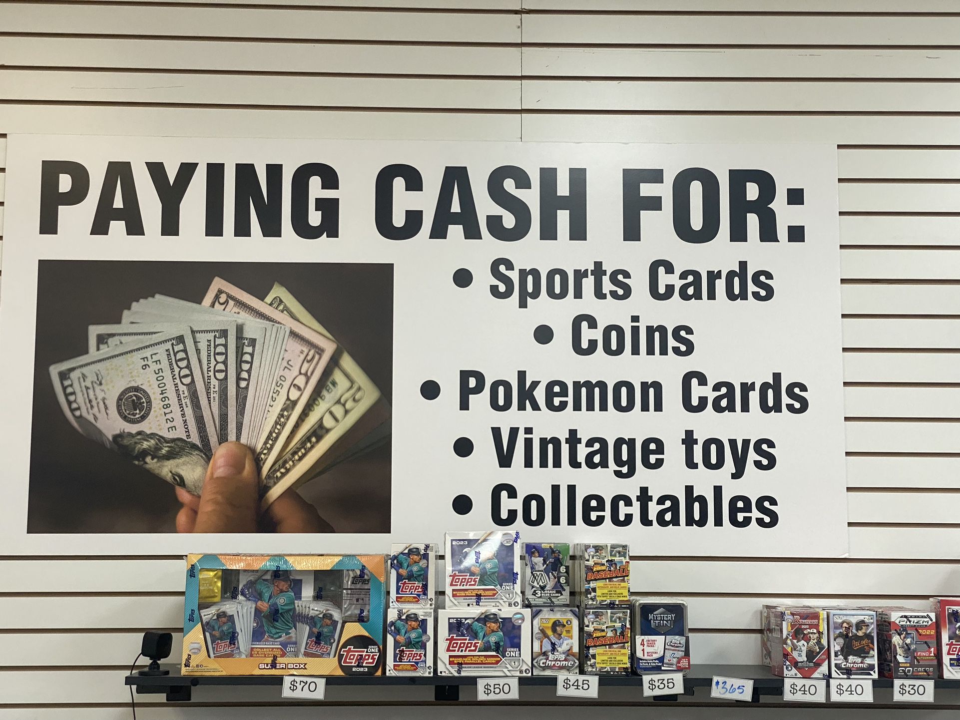 Paying Cash For Sports Cards, Pokemon Cards, Coins, Vintage Toys, And More!!!!