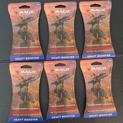 Magic Commander Legends Dungeons And Dragons Battle for Baldurs Gate Lot Of 6