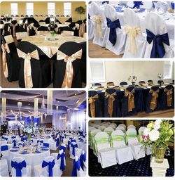 Ivory Chair covers for events.