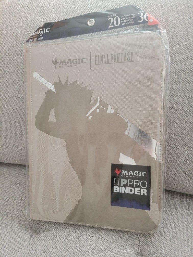 final fantasy magic the gathering ultra pro zipper binder