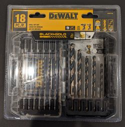 Dewalt 18-Piece 1/4" Hex Shank Impact Ready Drill Bit Set - BRAND NEW