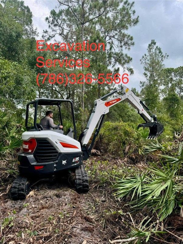 Bobcat Excavation Demolition