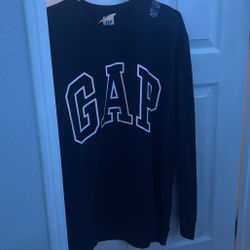 Gap Logo Sweatshirt (blue)XL