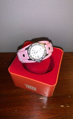 New Pink Fossil watch
