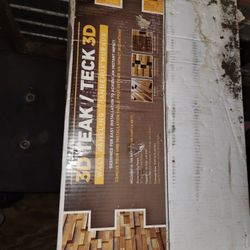 Teak Tech 3D Wall Paneling 