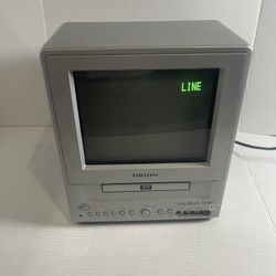 Orion 9" CRT TV/DVD Combo TVDVD092 Retro Gaming TV & DVD Player Read