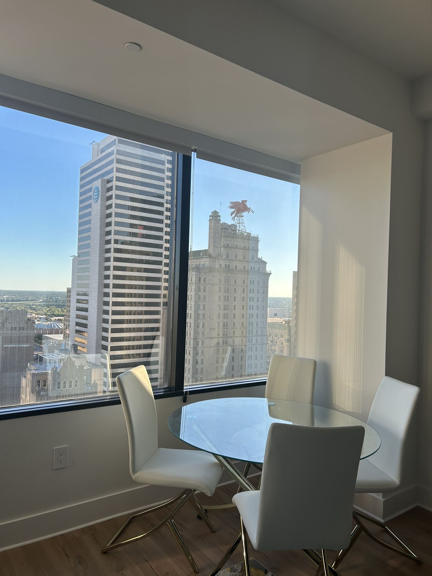 Round Glass Dining Table For 4
