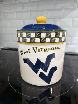 West Virginia Mountaineer Cookie Jar