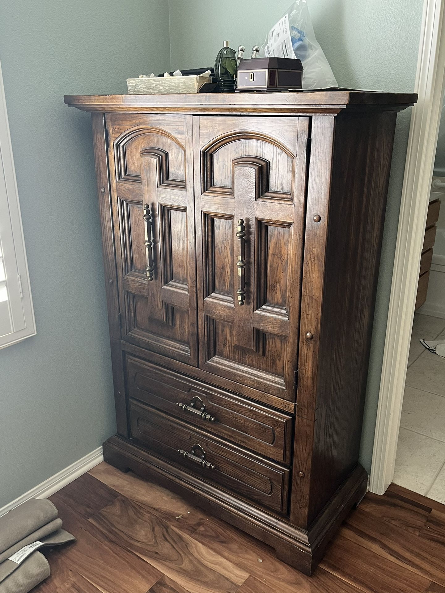 Vintage Art Deco Barrows Armoire