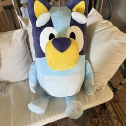 Official “My Size” Bluey Stuffed Animal – 32" Tall – Like New