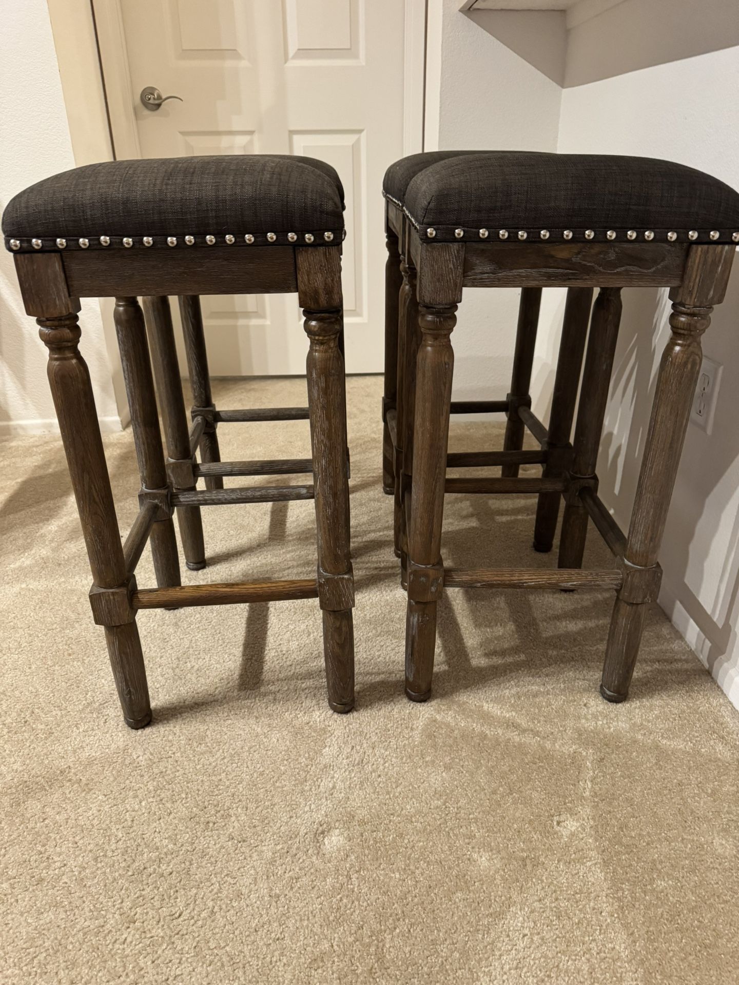Counter Stools, Set Of Four