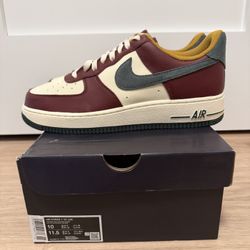 Nike Air Force 1 Low “Dark Team Red Vintage Green” Men’s Size 10 HQ3612-113