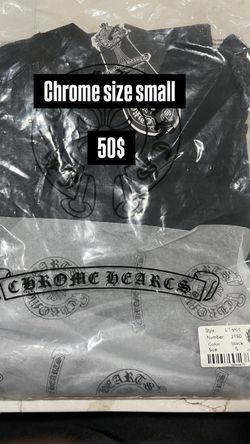 Chrome Hearts Black T-Shirt Size Small