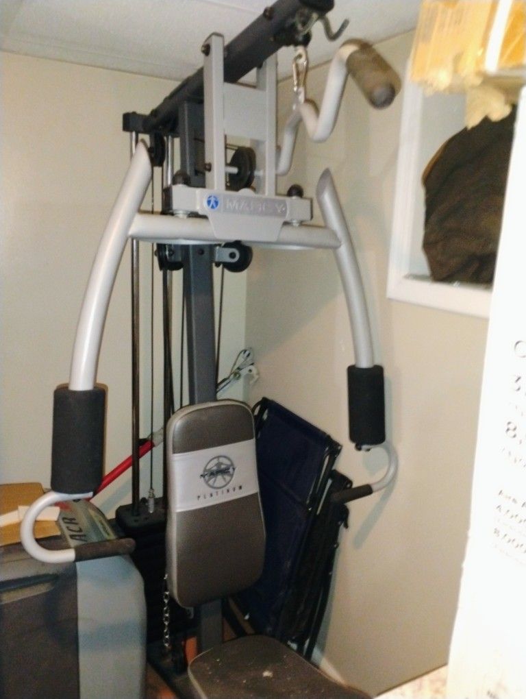 Marcy Weight Bench With Weights