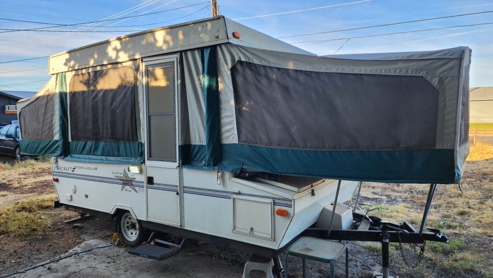 97 Starcraft 21ft Pop Up Camper