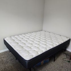 Queen Bed For Sale With Twin Frame