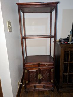 Asian Motif Display Stand/Shelf